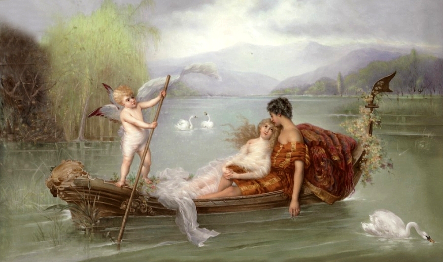 Unknown Artist - Cupid At The Helm